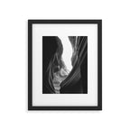 ANTELOPE CANYON XXXVII / Arizona Desert Framed Art Print Gallery Image 5