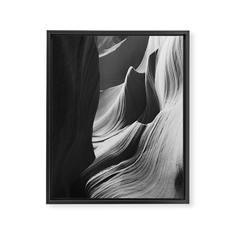 ANTELOPE CANYON XXXVIII / Arizona Desert Framed Canvas Print Gallery Image 6