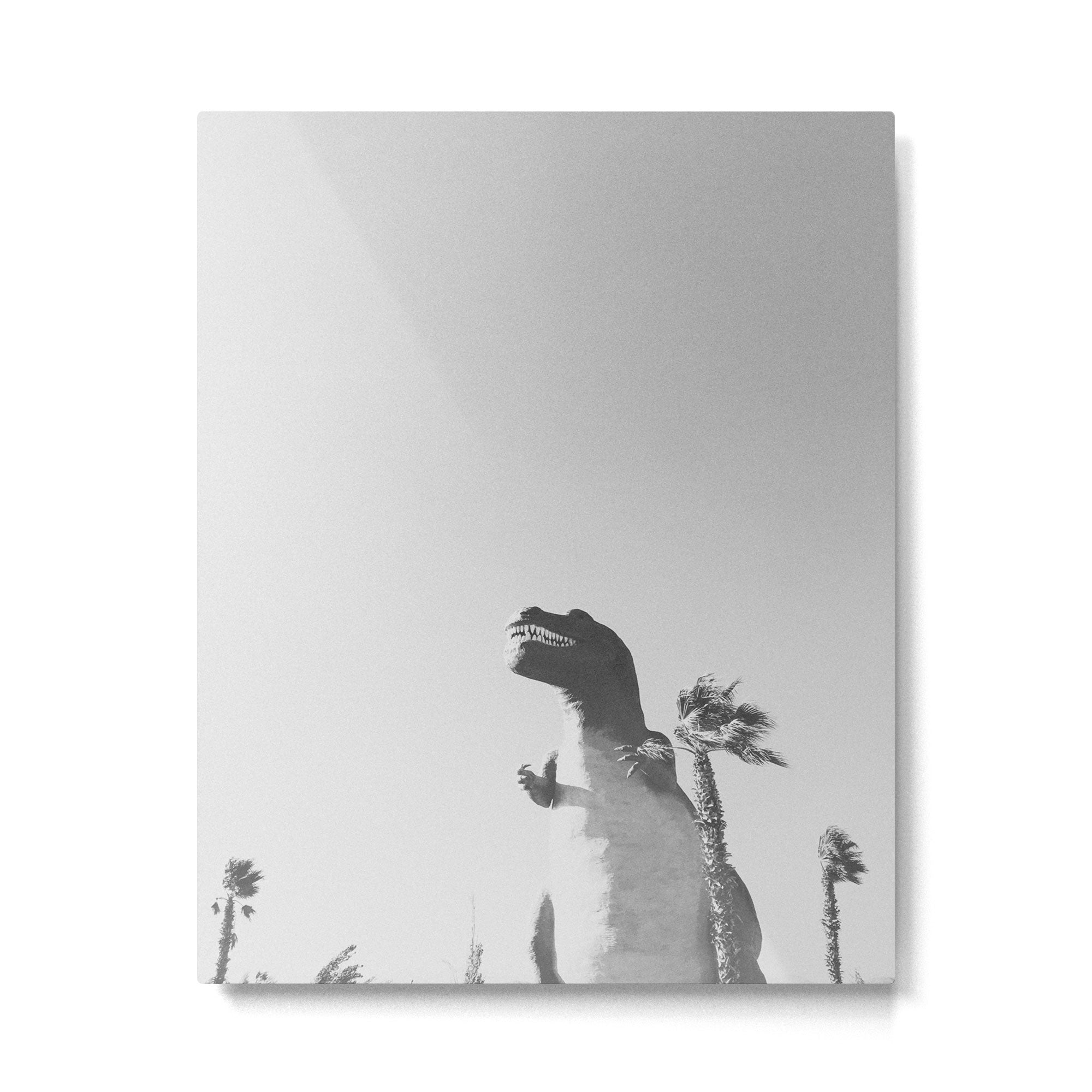 DINO / Cabazon Dinosaurs, California Metal Print Gallery Image 4