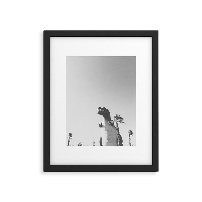 DINO / Cabazon Dinosaurs, California Framed Art Print Gallery Image 1