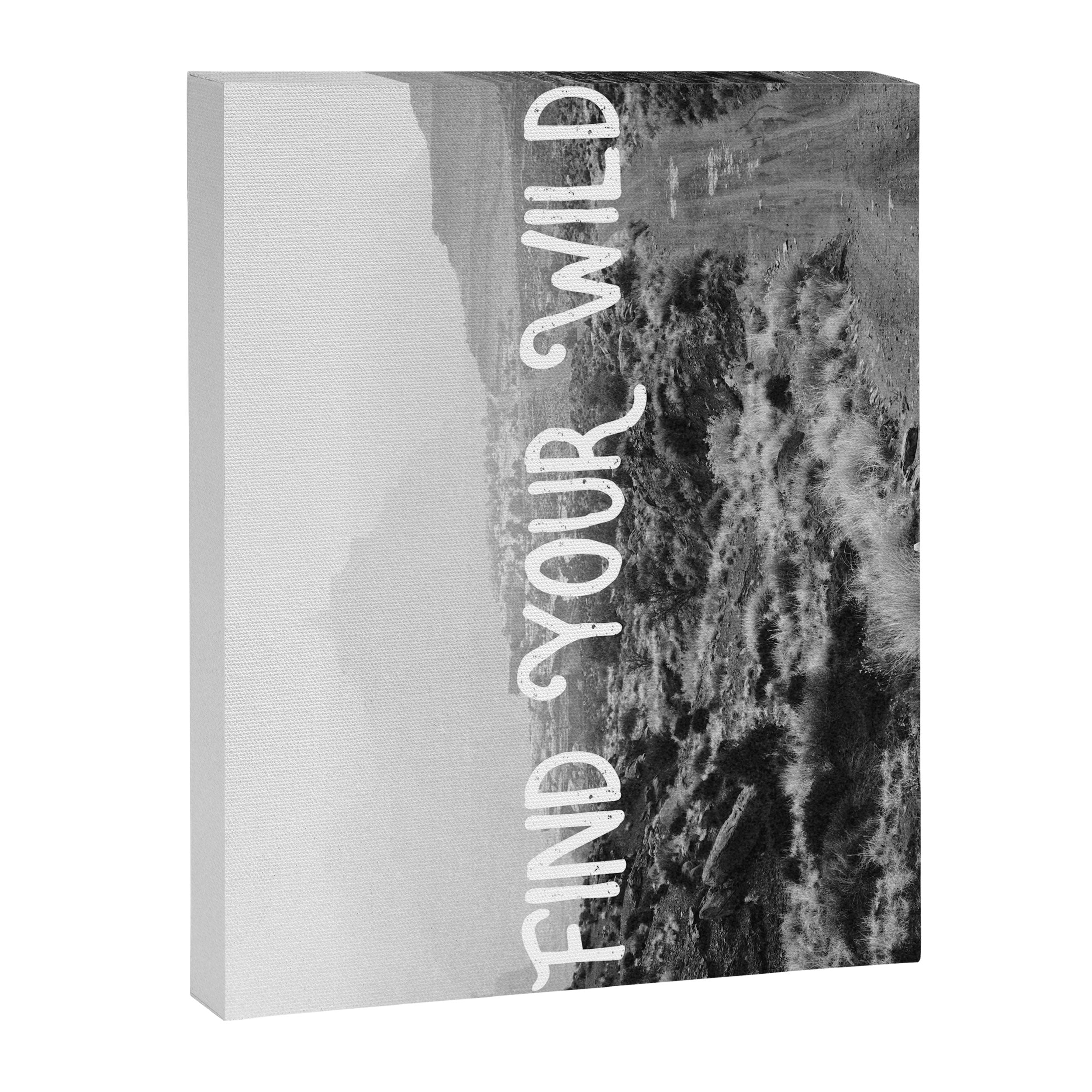 FIND YOUR WILD Canvas Print Gallery Image 6