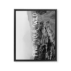 FIND YOUR WILD Framed Canvas Print Gallery Image 6