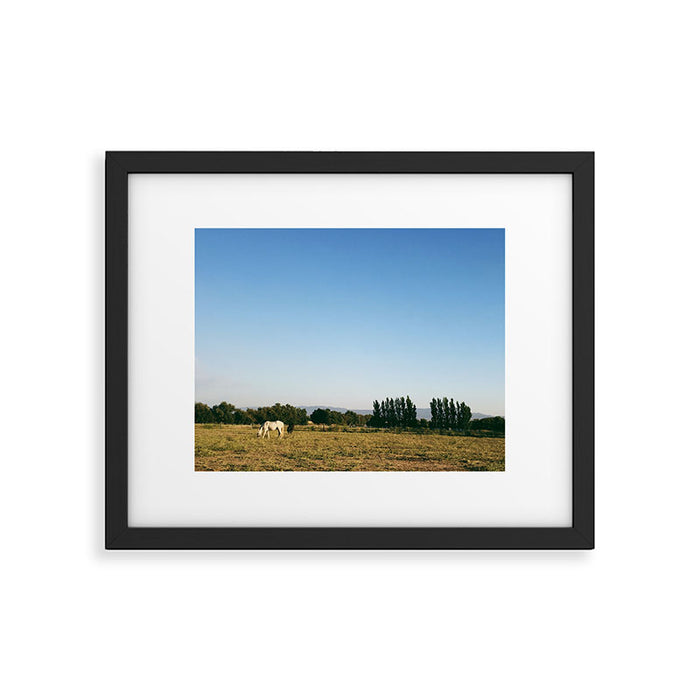 HORSES IN CALIFORNIA Framed Art Print Gallery Image 1