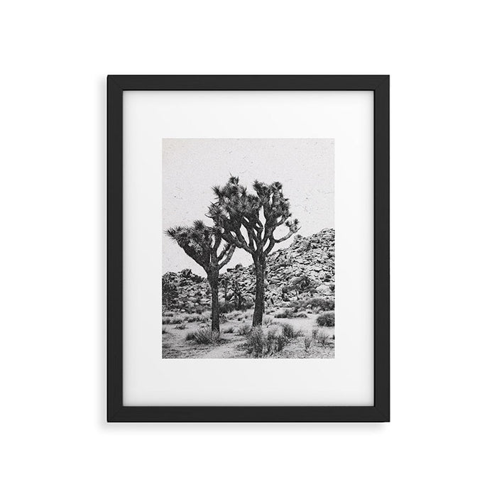 JOSHUA TREE VI / California Desert Framed Art Print Gallery Image 1