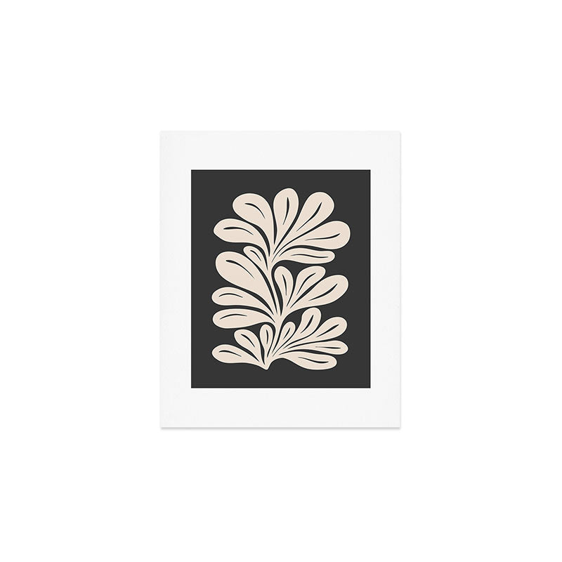 Moody Abstract Floral Art Print Gallery Image 1