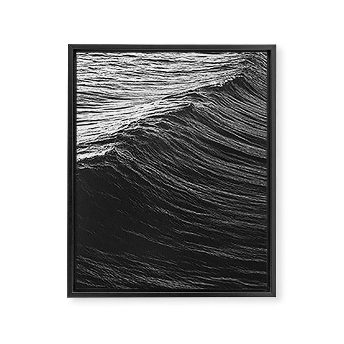 OCEAN WAVES II Framed Canvas Print Gallery Image 1