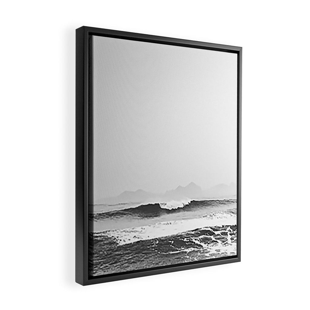OCEAN WAVES IV Framed Canvas Print Gallery Image 2