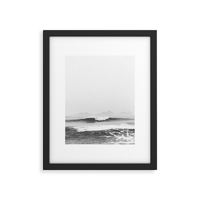 OCEAN WAVES IV Framed Art Print Gallery Image 1