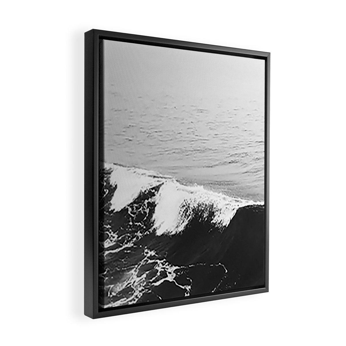 OCEAN WAVES Framed Canvas Print Gallery Image 2