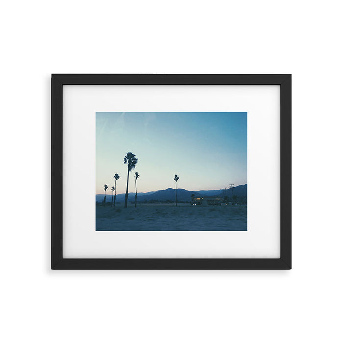 PALM TREES IN CALIFORNIA II Framed Art Print Gallery Image 1
