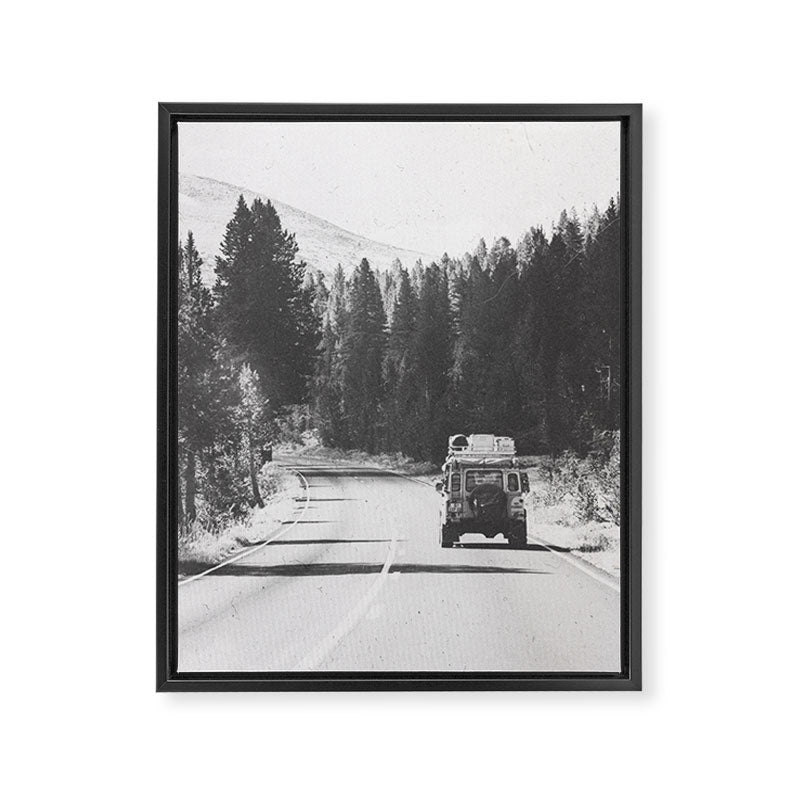 ROAD TRIP X Framed Canvas Print Gallery Image 6
