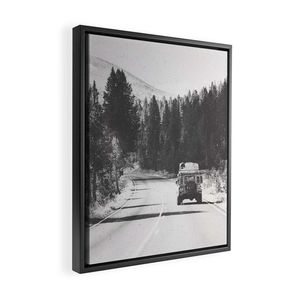 ROAD TRIP X Framed Canvas Print Gallery Image 2