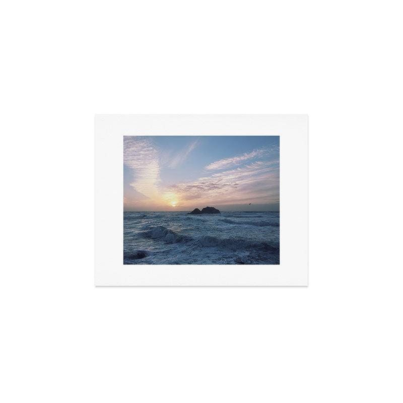 SUNSETS WITH HER Art Print Gallery Image 1