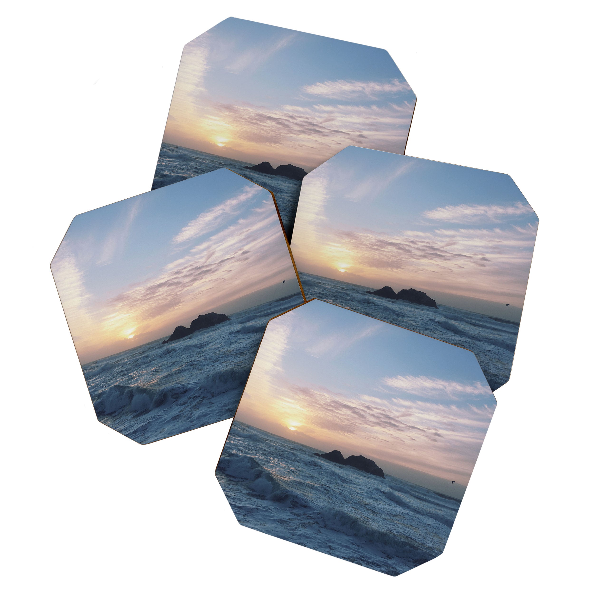 SUNSETS WITH HER Coaster Gallery Image 1