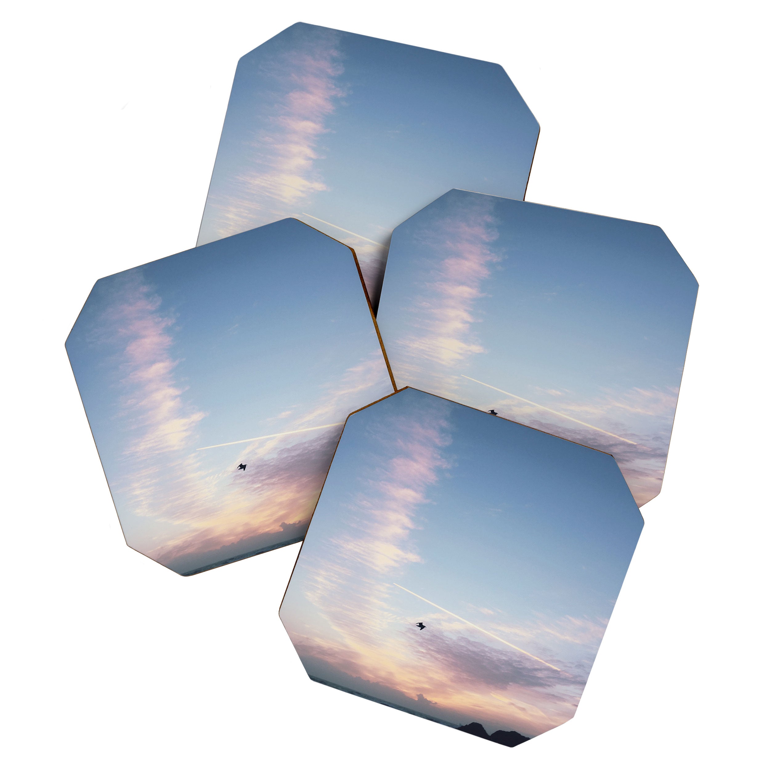 SUNSETS WITH HER II Coaster Gallery Image 1