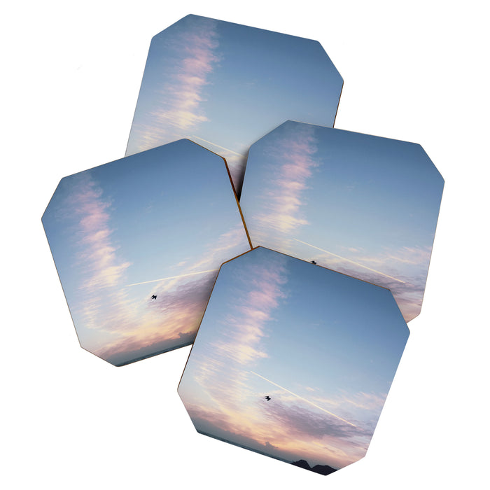 SUNSETS WITH HER II Coaster Gallery Image 1