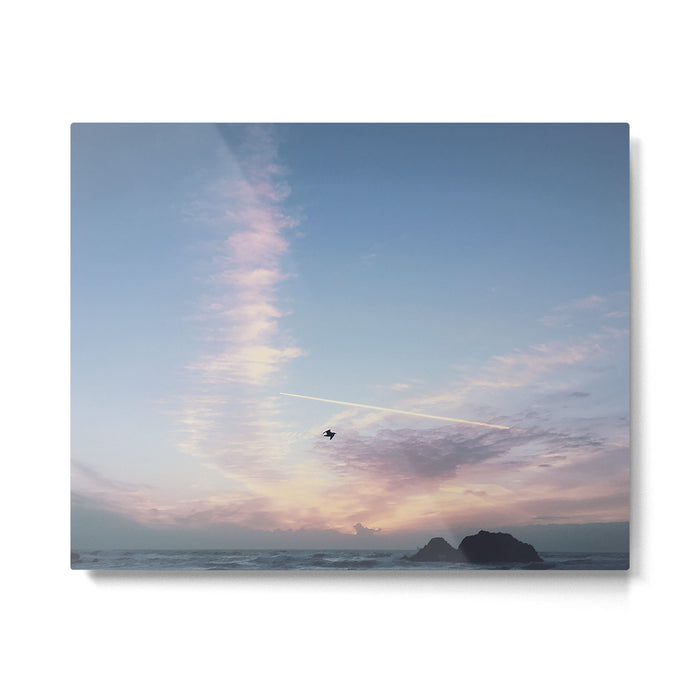 SUNSETS WITH HER II Metal Print Gallery Image 1