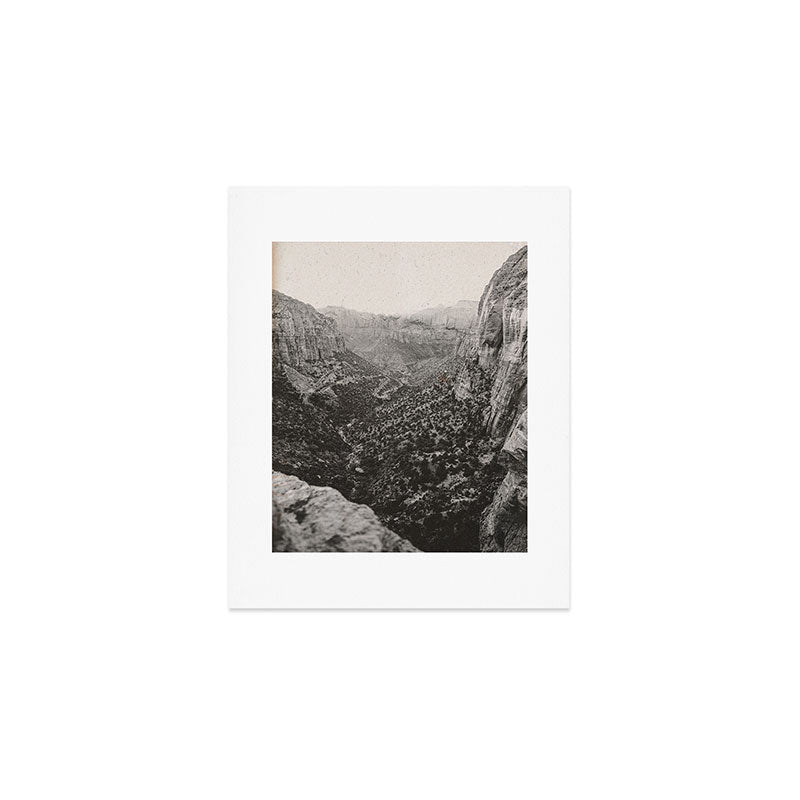 ZION / Utah Desert Art Print Gallery Image 1