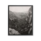 ZION / Utah Desert Framed Canvas Print Gallery Image 6