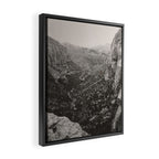 ZION / Utah Desert Framed Canvas Print Gallery Image 2