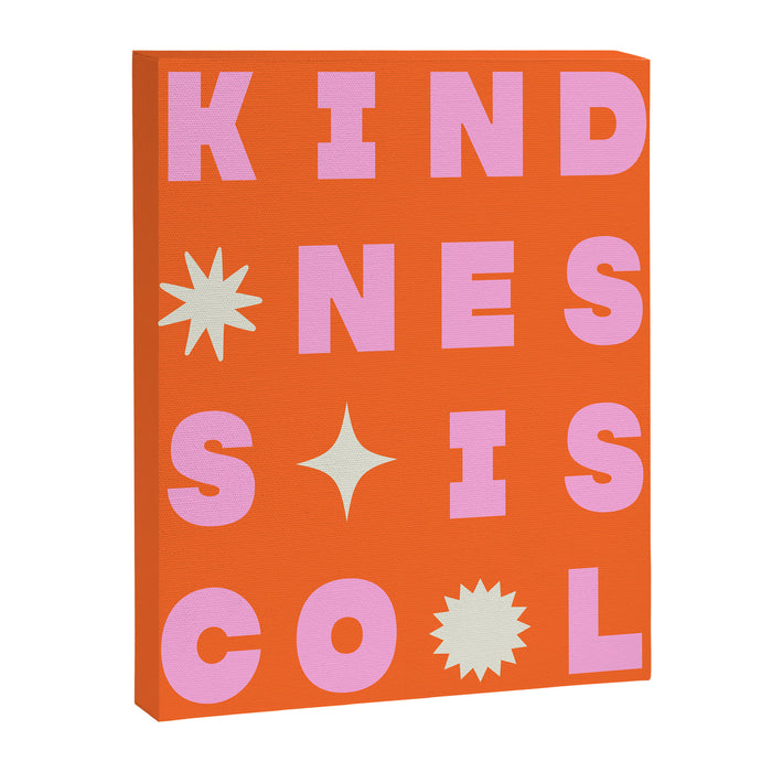 Kindess Is Cool Canvas Print Gallery Image 1
