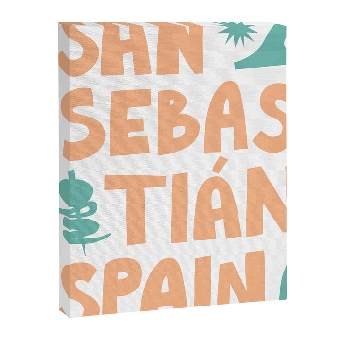 San Sebastian, Spain: Going Places Canvas Print Gallery Image 1