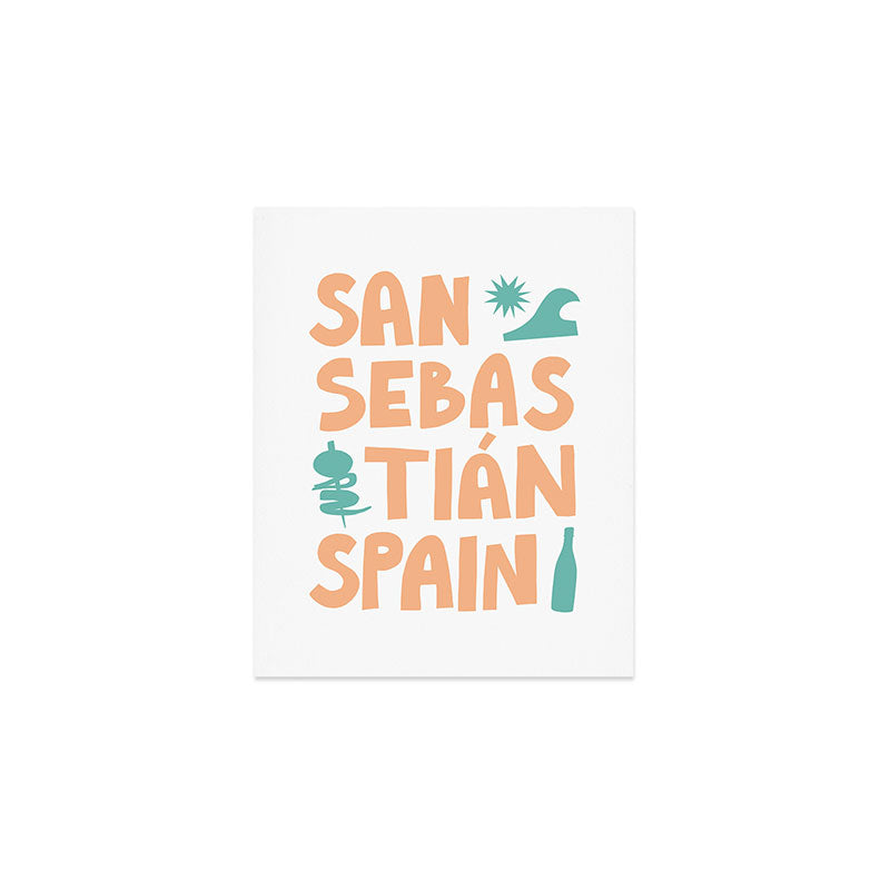San Sebastian, Spain: Going Places Art Print Gallery Image 1
