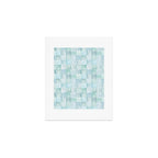 Sea Glass Tiles Watercolor Art Print Gallery Image 1