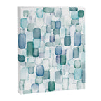 Sea Glass Watercolor Canvas Print Gallery Image 6