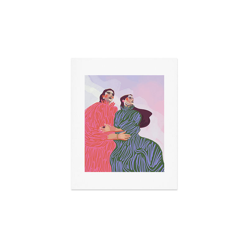 Looking Ahead Art Print Gallery Image 1
