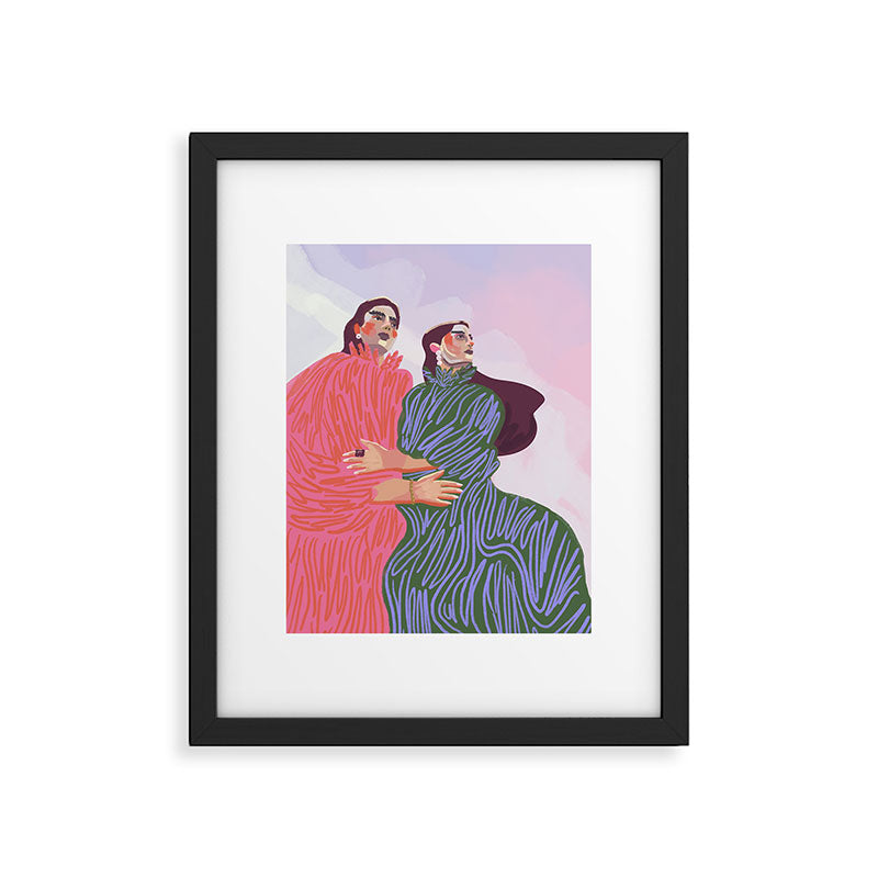 Looking Ahead Framed Art Print Gallery Image 4