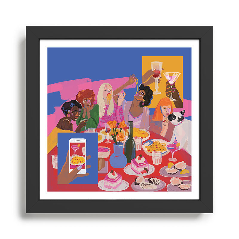 Meal Framed Art Print Gallery Image 1
