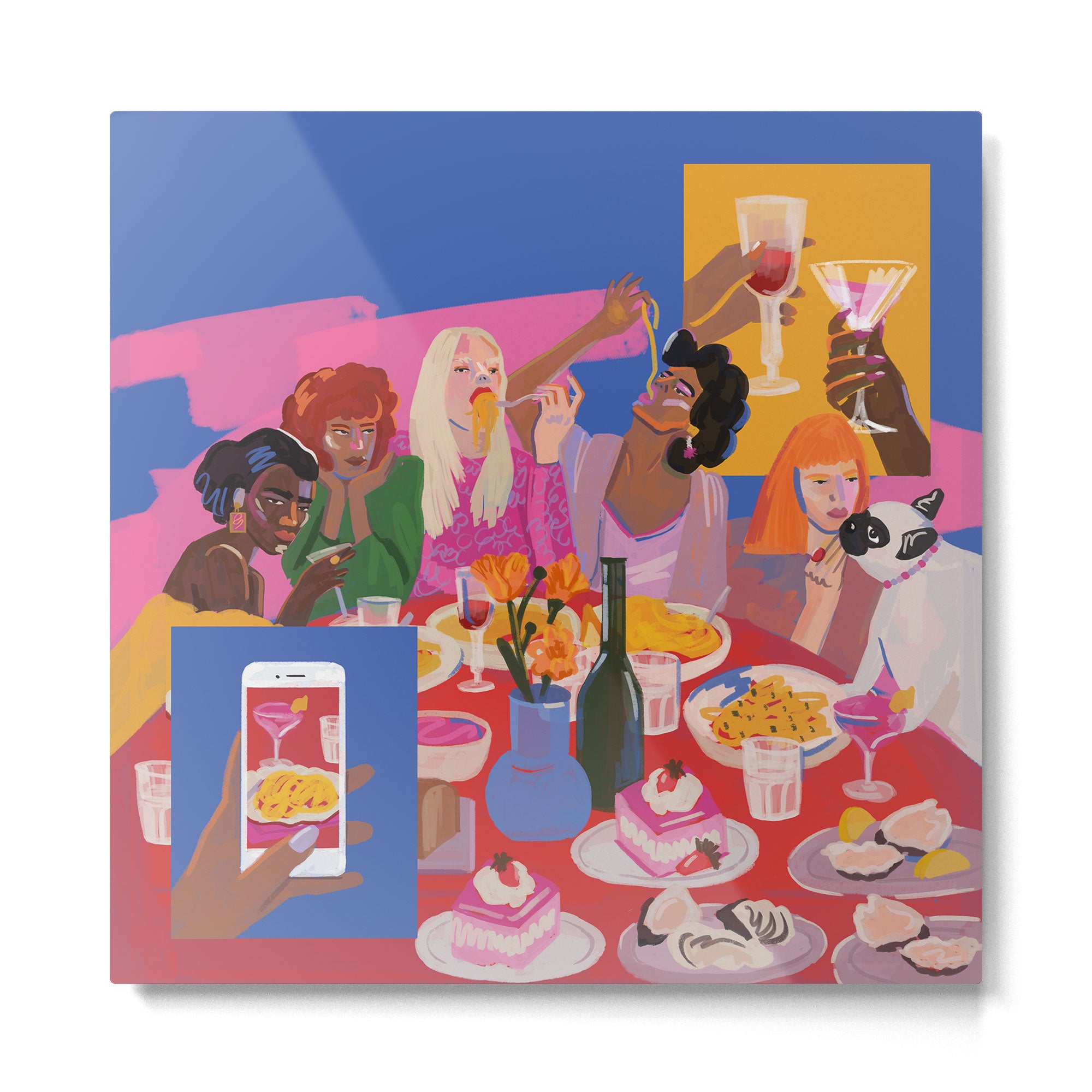 Meal Metal Print Gallery Image 2