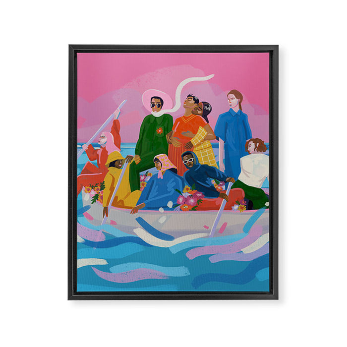 Navigation Framed Canvas Print Gallery Image 1