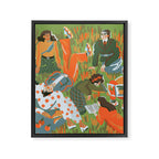 Park Framed Canvas Print Gallery Image 3