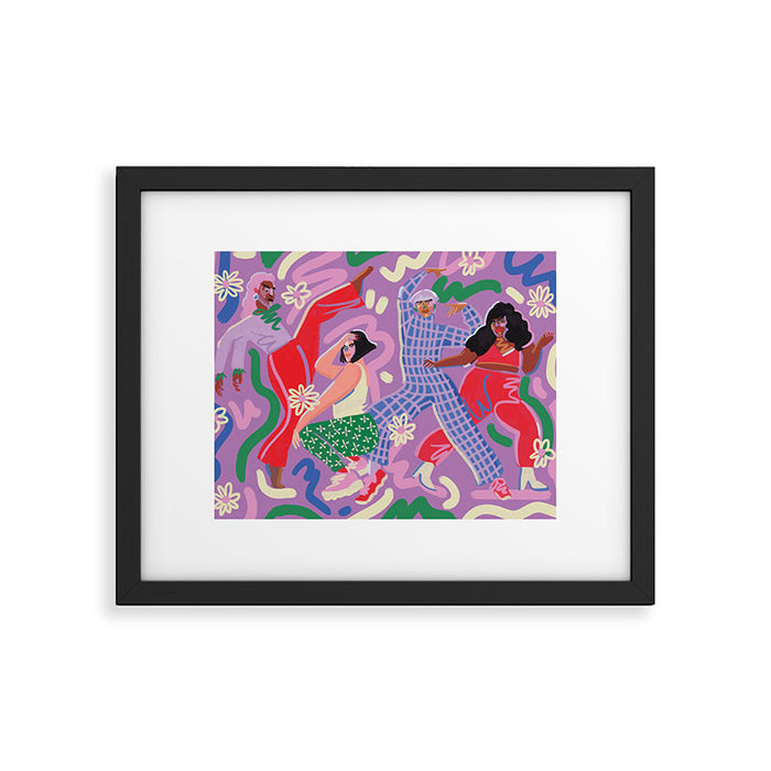 Party Framed Art Print Gallery Image 1