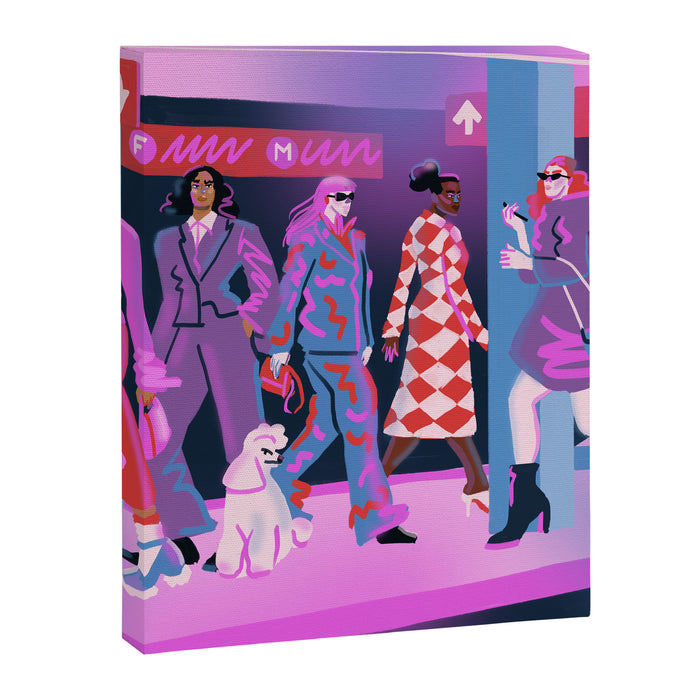 Rush Hour Canvas Print Gallery Image 1