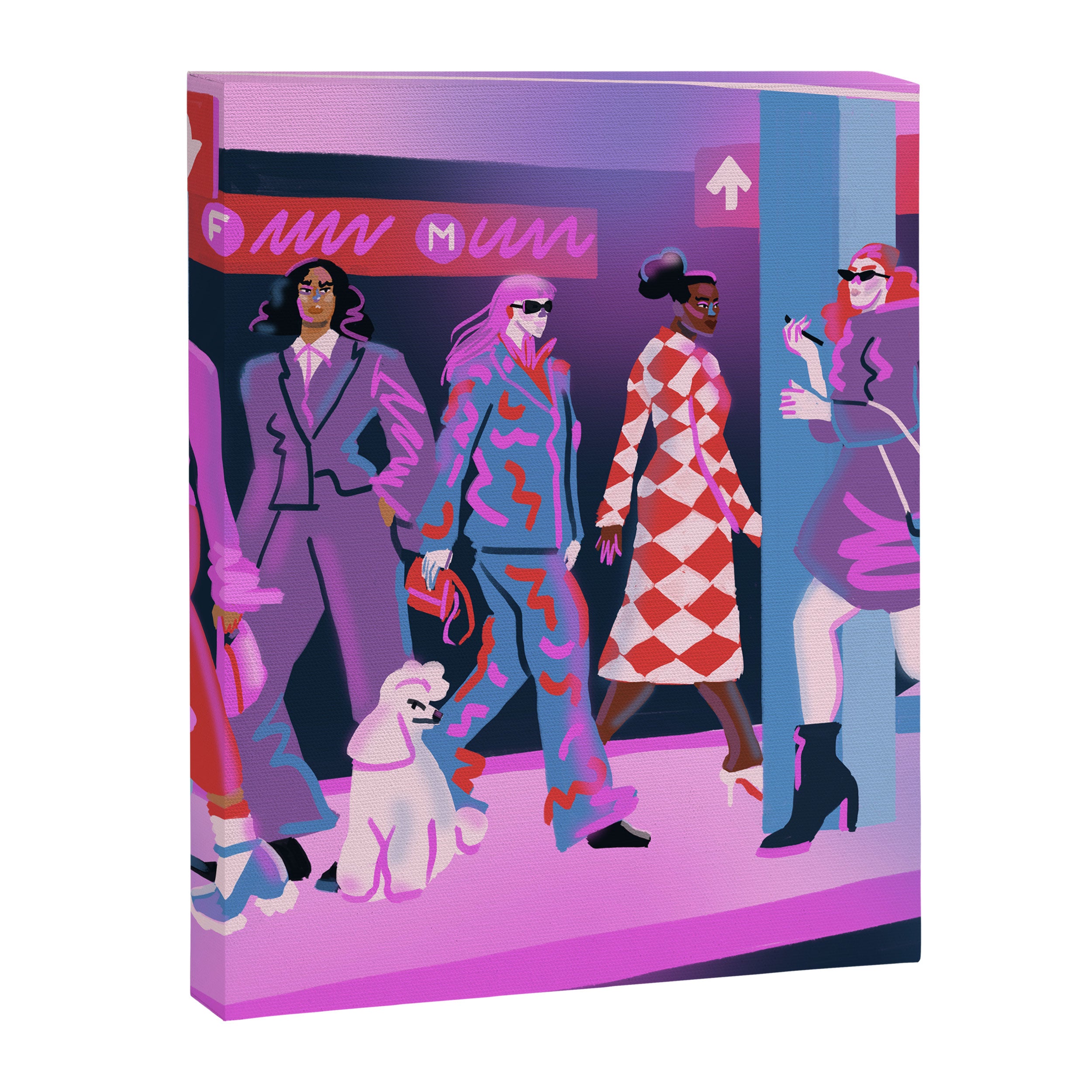 Rush Hour Canvas Print Gallery Image 8