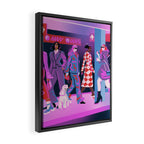 Rush Hour Framed Canvas Print Gallery Image 2