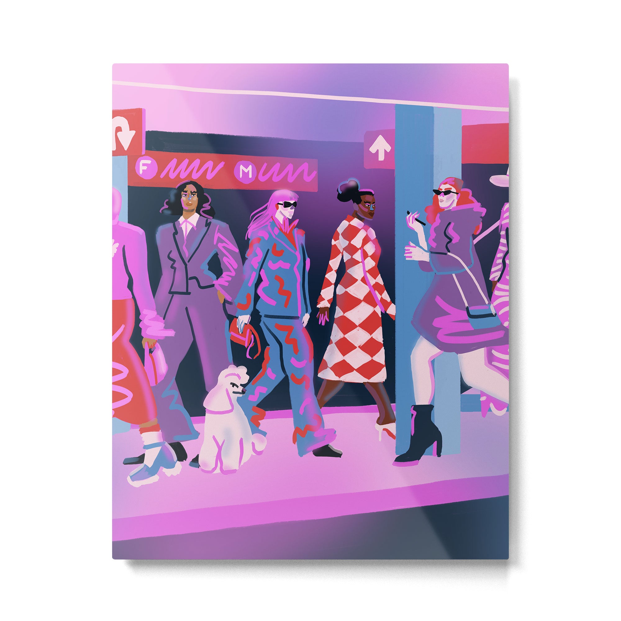 Rush Hour Metal Print Gallery Image 6