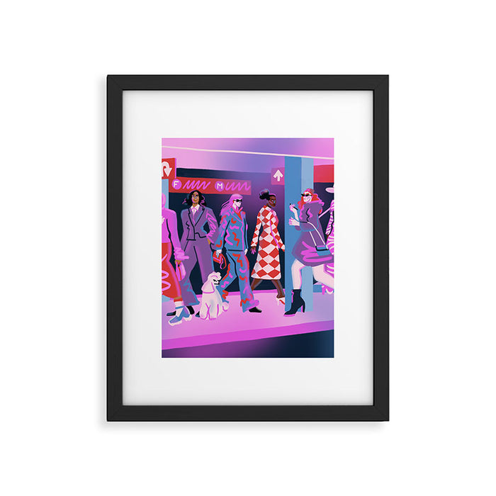 Rush Hour Framed Art Print Gallery Image 1