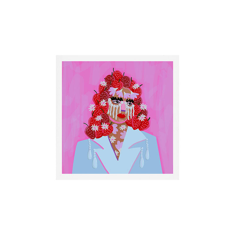 Strawberries Art Print Gallery Image 1