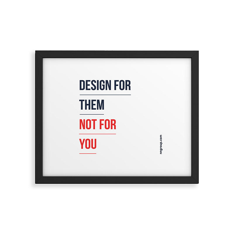 Design For Them Framed Art Print Gallery Image 6