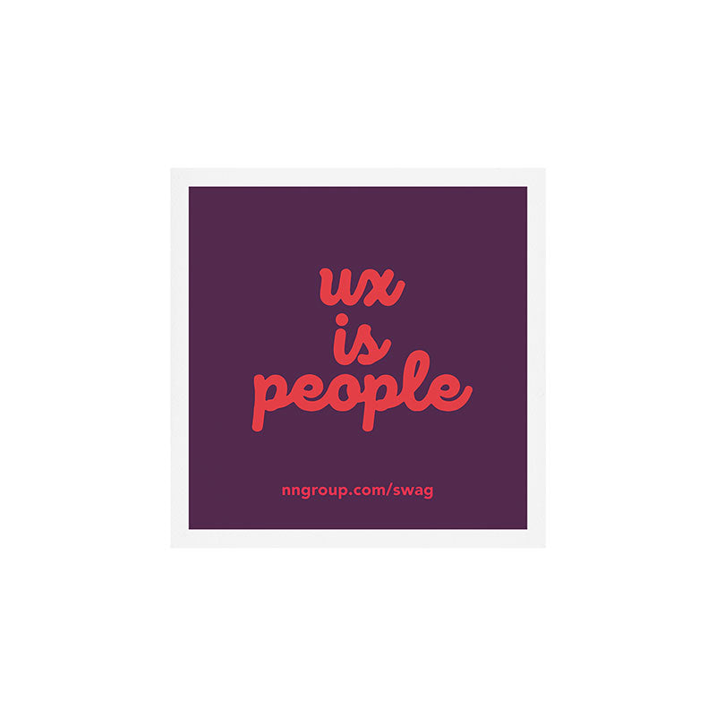 UX is People Art Print Gallery Image 1