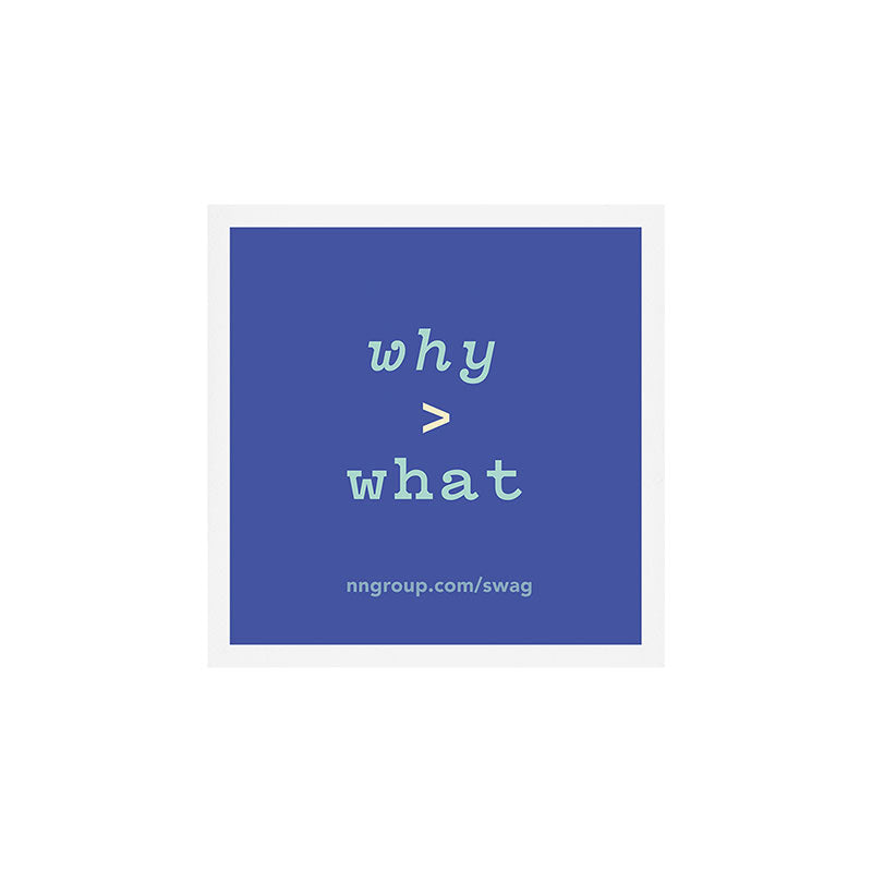 Why > What Art Print Gallery Image 1