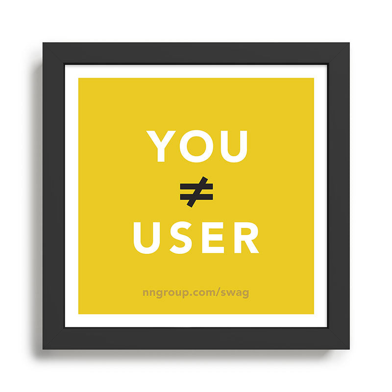 You Are Not Your User Framed Art Print Gallery Image 1