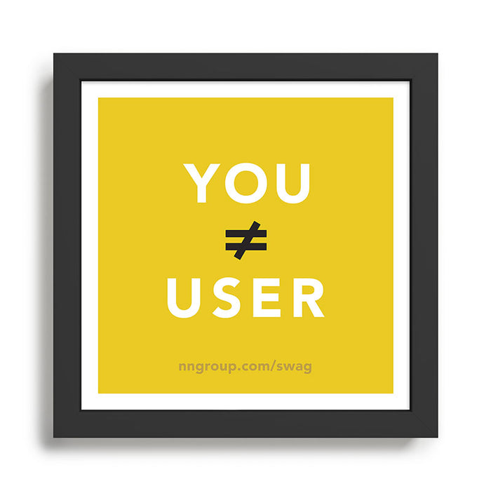 You Are Not Your User Framed Art Print Gallery Image 1