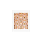 Bohemian Fantasy in Orange Art Print Gallery Image 1