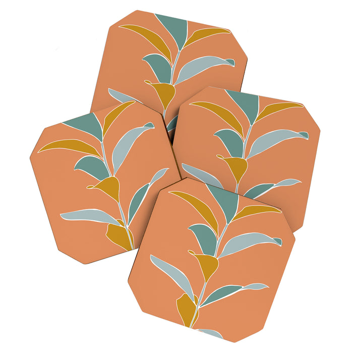 slowdown - salmon Coaster Gallery Image 1