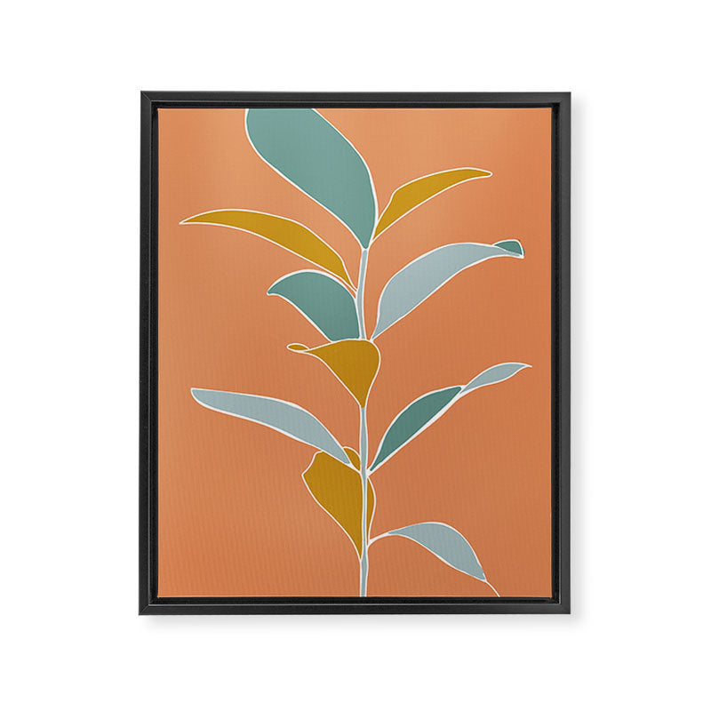 slowdown - salmon Framed Canvas Print Gallery Image 6